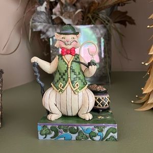Jim Shore Heartwood Creek "Charmed, To Be Sure" Irish Cat.